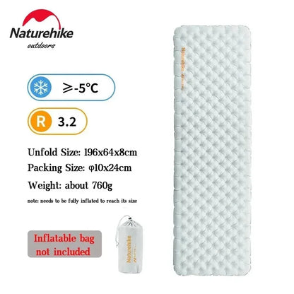 Inflatable Camping Sleeping Pad for Warm Comfortable Sleep