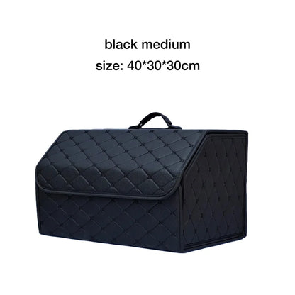 Car Trunk Organizer Box – Foldable Large Capacity Storage