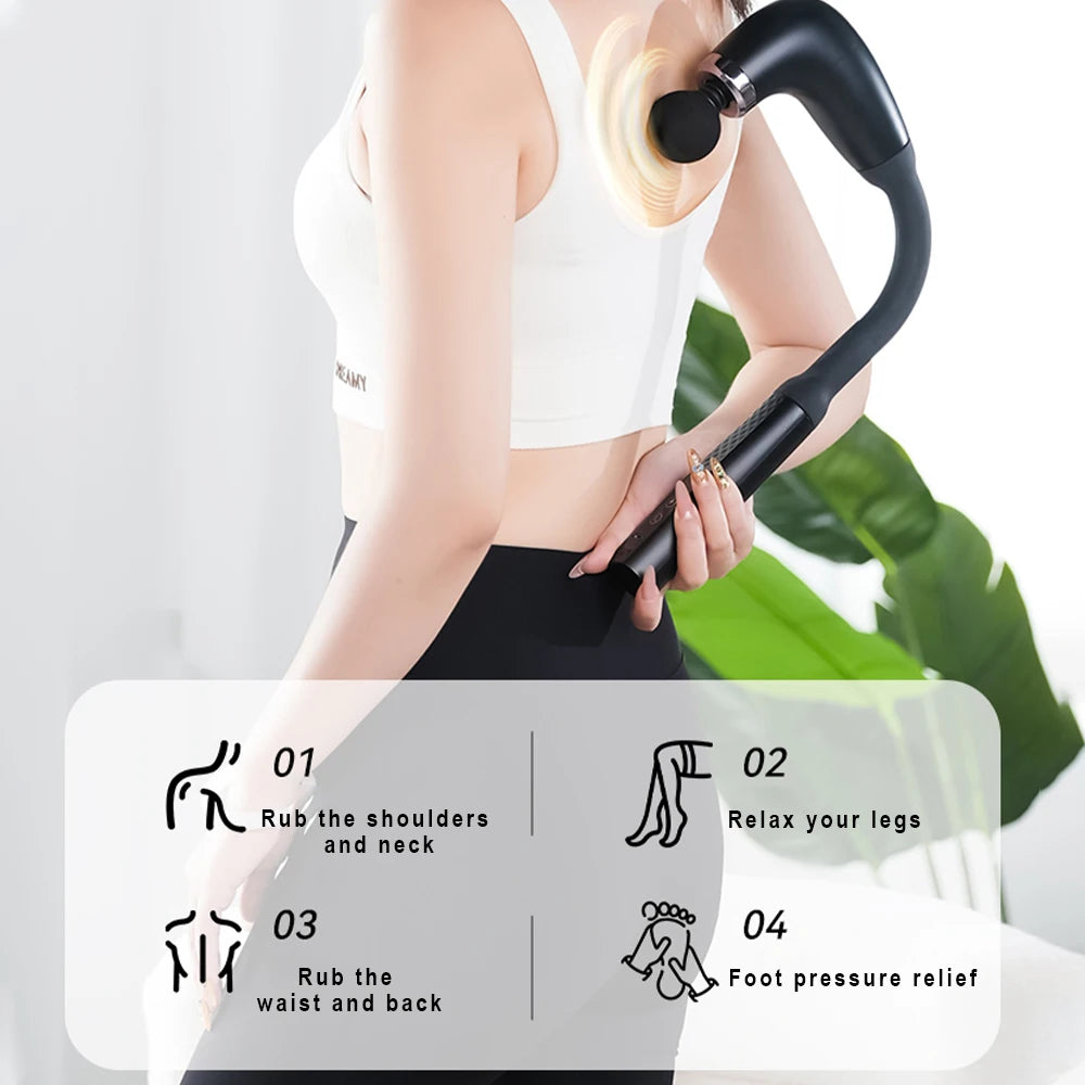 Smart Fascia Gun for Muscle Recovery & Relaxation