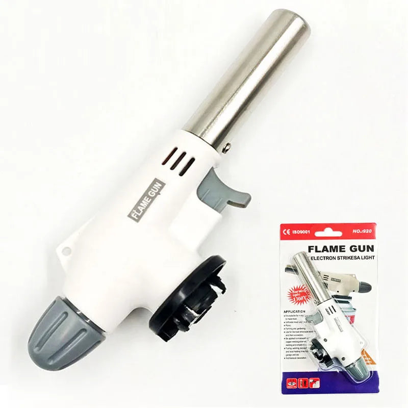 Portable Butane Torch Burner for Camping & BBQ Cooking