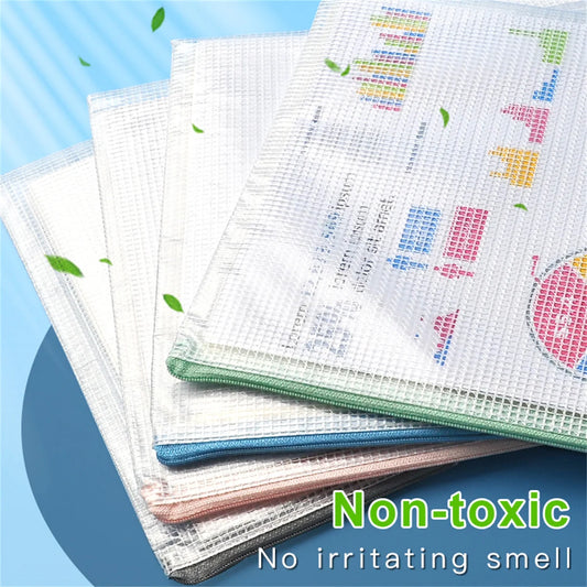 A4 Zipper Storage Bags – Waterproof Multi-Purpose Organizer