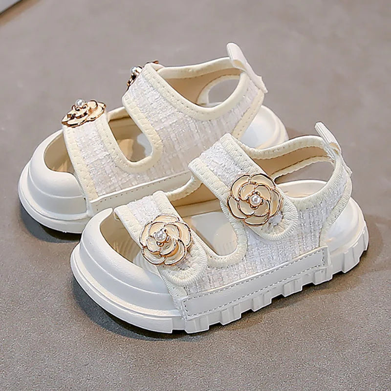 Girls Summer Sandals – Soft, Anti-Slip Beach Shoes