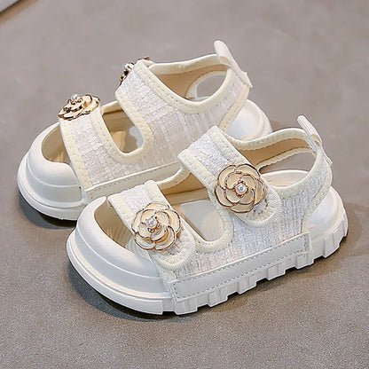 Girls Summer Sandals – Soft, Anti-Slip Beach Shoes
