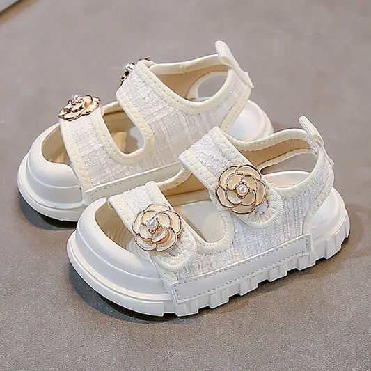 Girls Summer Sandals – Soft, Anti-Slip Beach Shoes