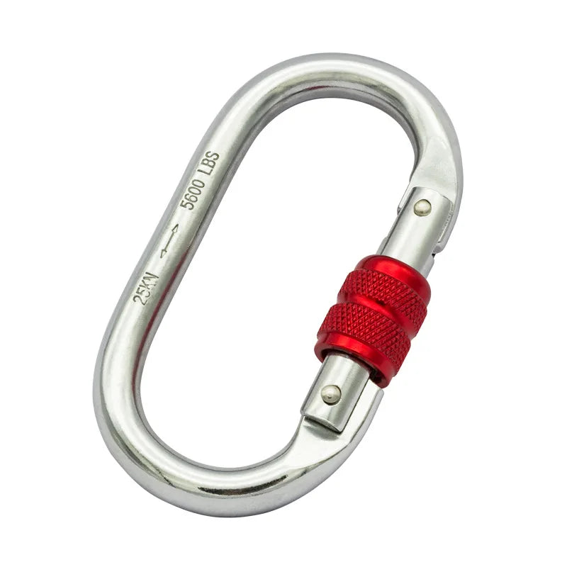 Heavy Duty Carabiner 25kN – Secure Outdoor Clip