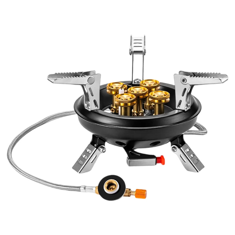 Portable Camping Gas Stove for Fast Outdoor Cooking