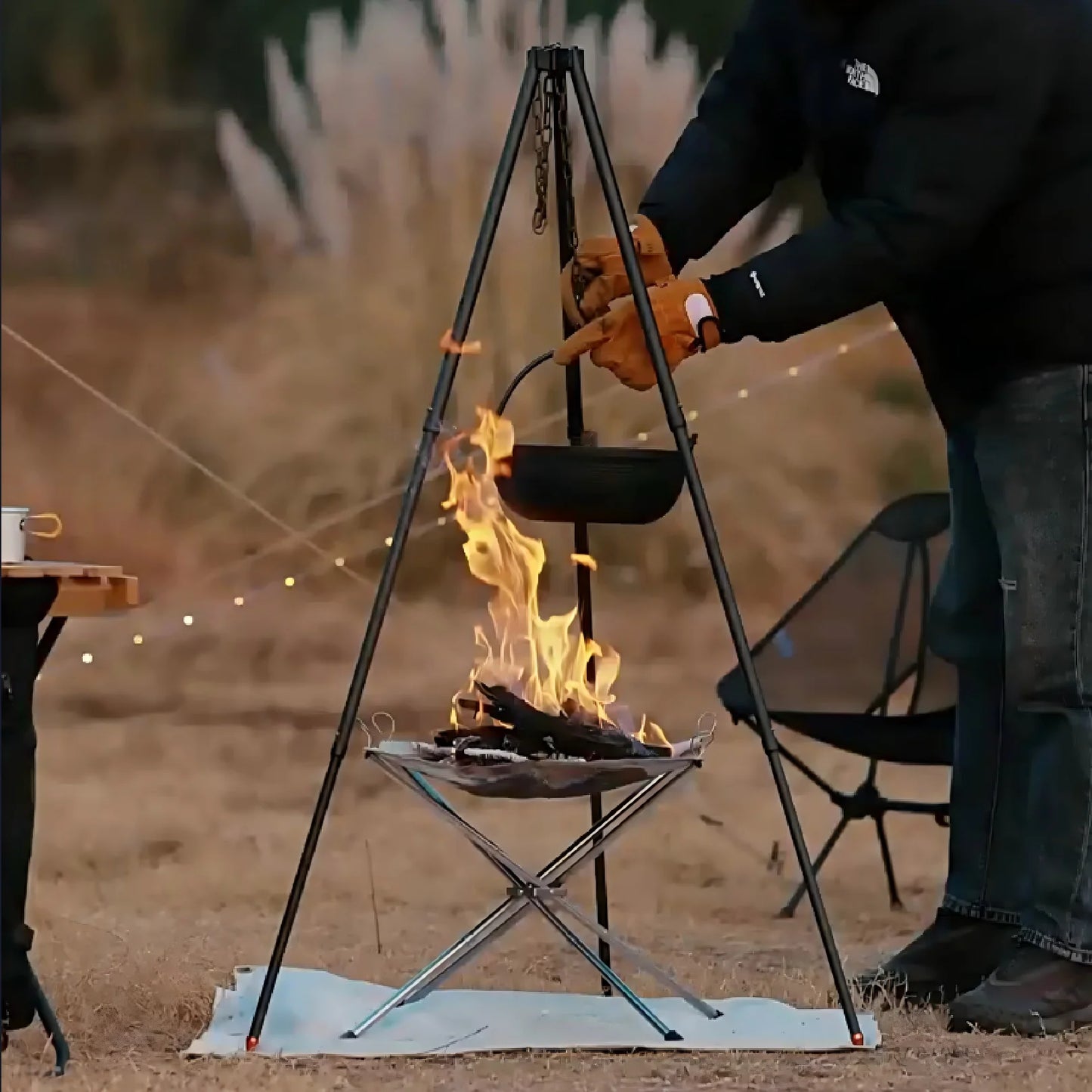 Portable Fire Pit for Camping – Quick Setup & Durable