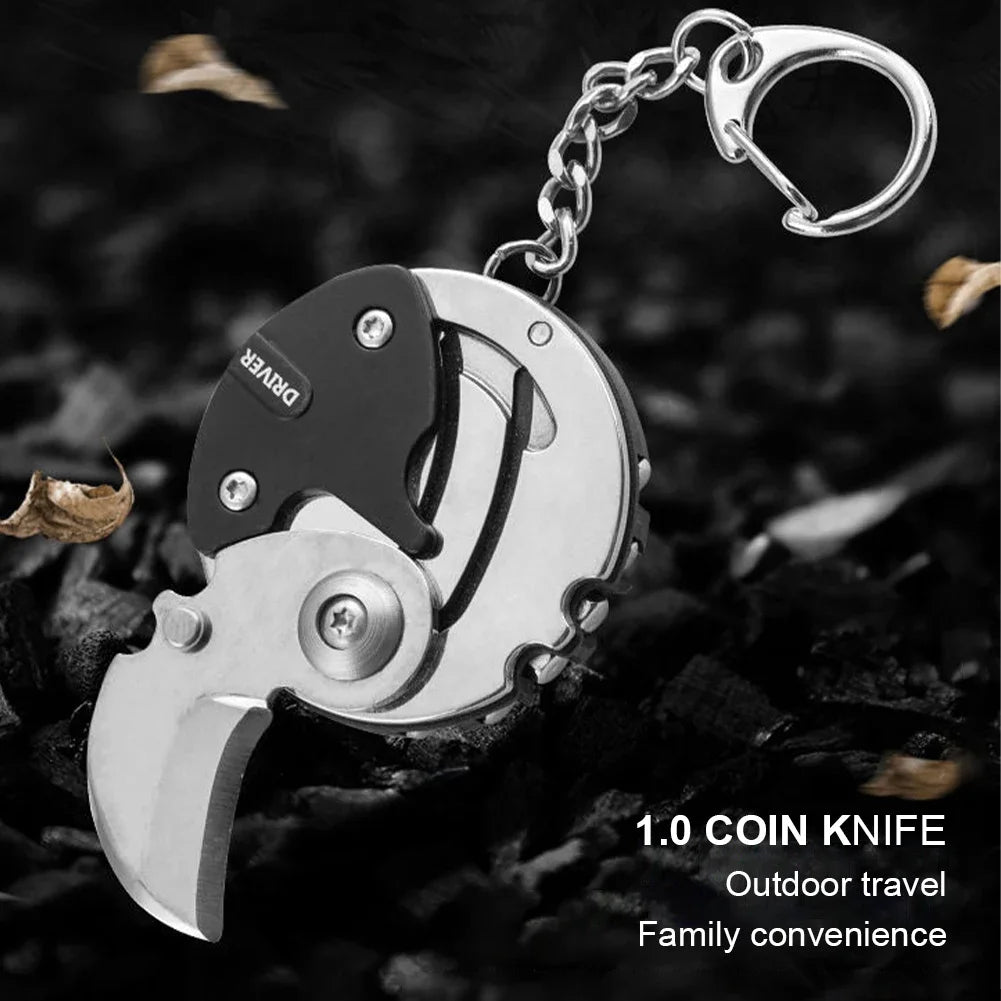 Multifunctional Keychain Knife – EDC Pocket Tool