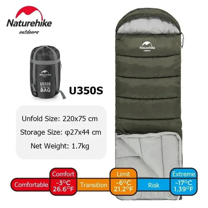 Ultralight Waterproof Cotton Sleeping Bag for Camping Comfort