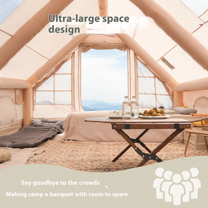 Inflatable Camping Tent for Families Easy Setup Comfort