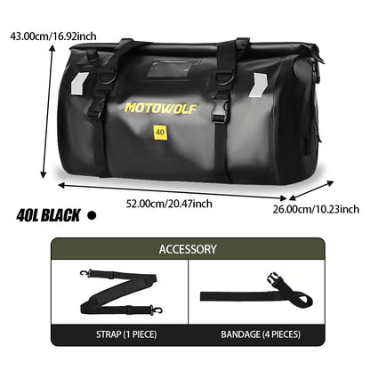 Motorcycle Waterproof Dry Bag – Secure & Expand Storage