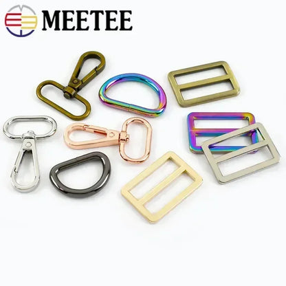 Metal Bag Buckles & Swivel Hooks – DIY Strap Adjusters