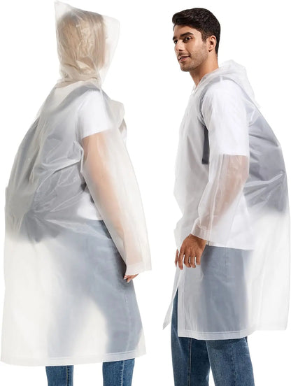 Waterproof Rain Poncho for Lightweight Outdoor Protection