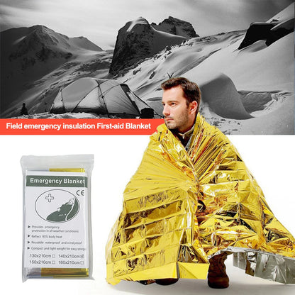 Emergency Thermal Blanket Waterproof & Windproof