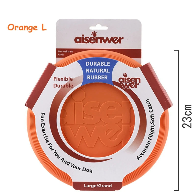 Dog Flying Disc – Soft Non-Slip Interactive Toy