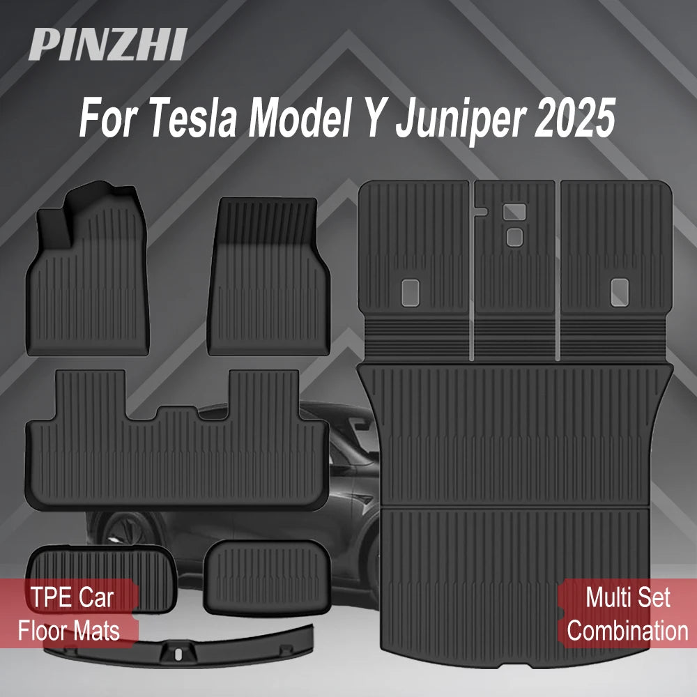 Tesla Model Y Floor Mats 2025 Waterproof Full Protection