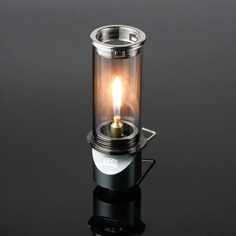 Camping Gas Candle Lantern Windproof Soft Light