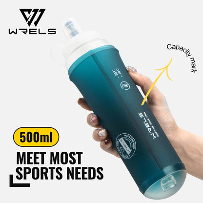 500ML Collapsible Water Bottle for Hiking & Running
