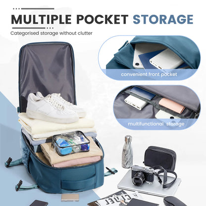Vacuum Compression Backpack Carry-On Save Space Travel