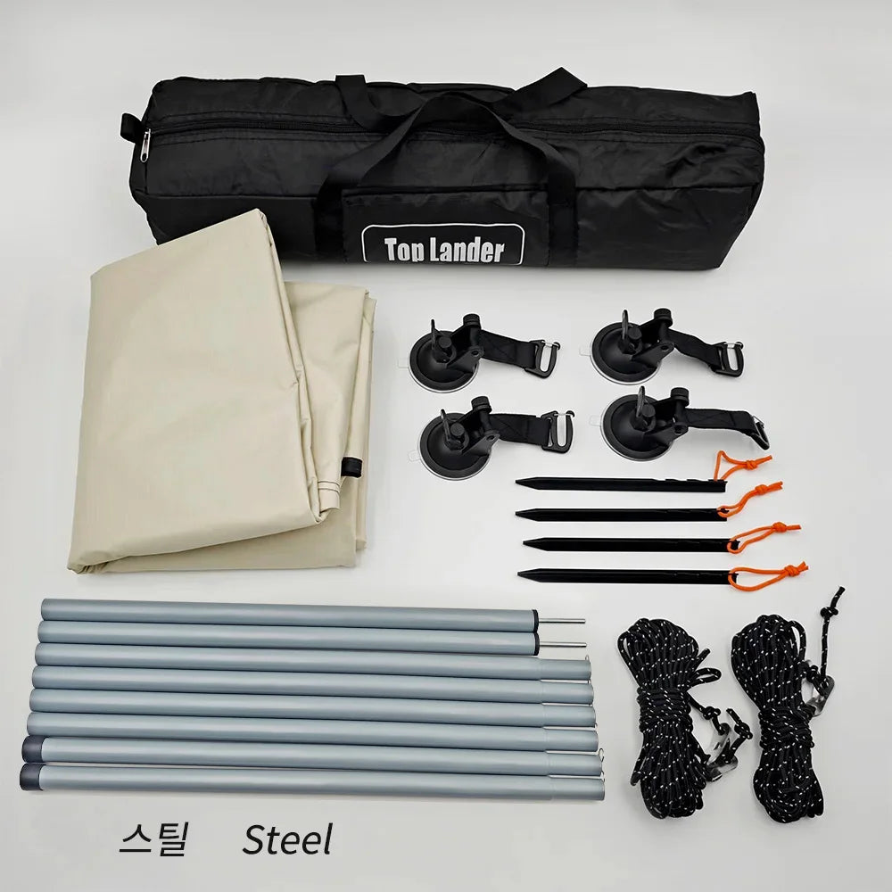Car Side Awning Waterproof UV Sun Shelter