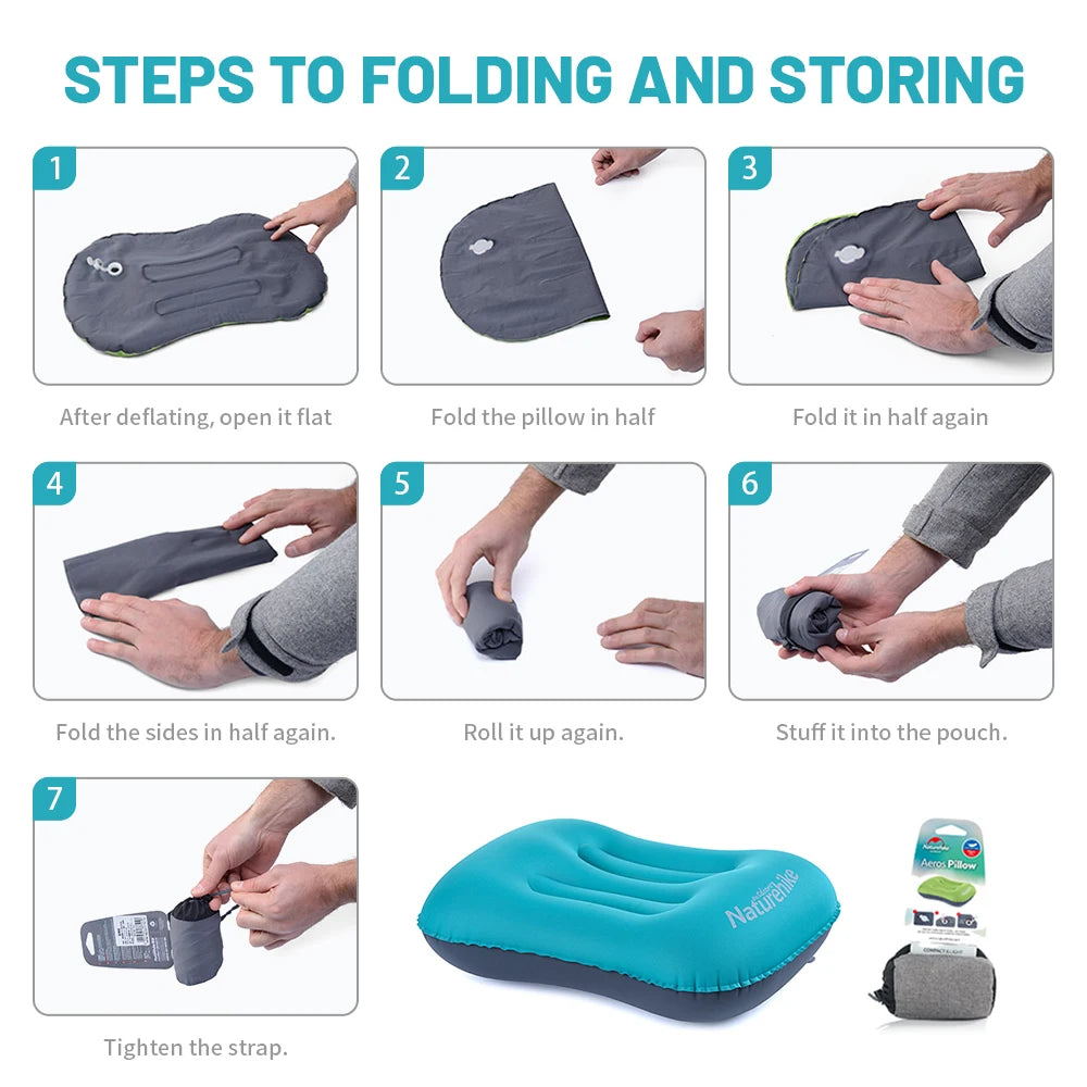 Naturehike Inflatable Pillow for Camping & Travel Comfort