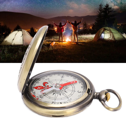 Portable Brass Compass – Accurate Outdoor Navigation Tool