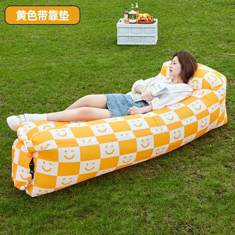 Inflatable Air Sofa Bed – Portable Outdoor Comfort