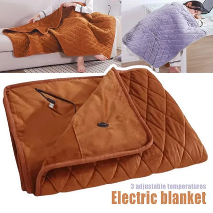 USB Electric Blanket with Fast Heating & Portable Warmth