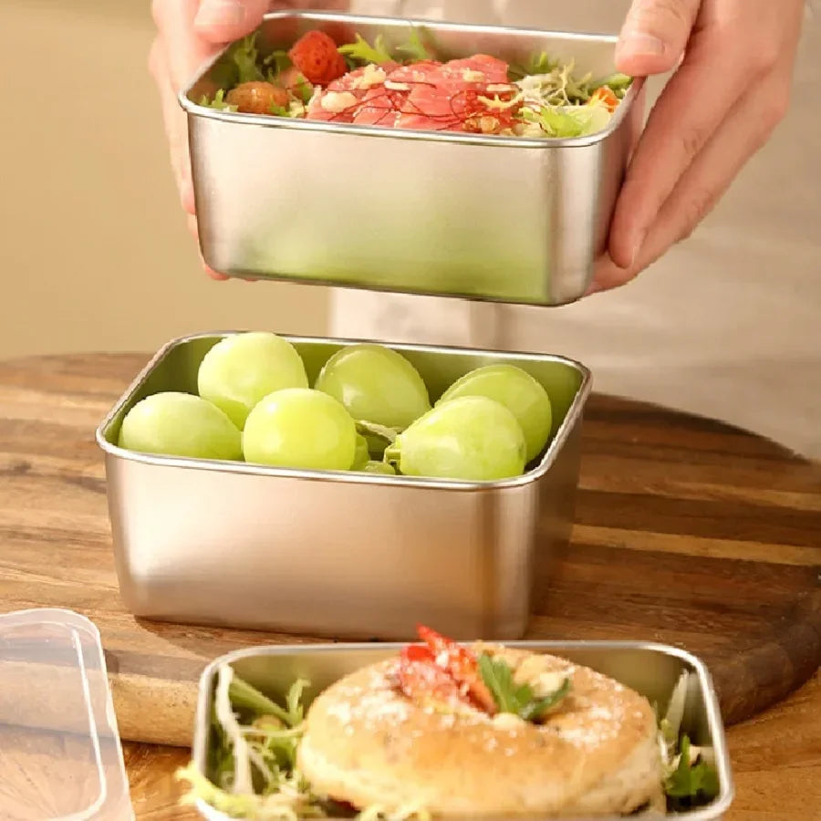 Stainless Steel Food Storage Container – Leakproof Freshness