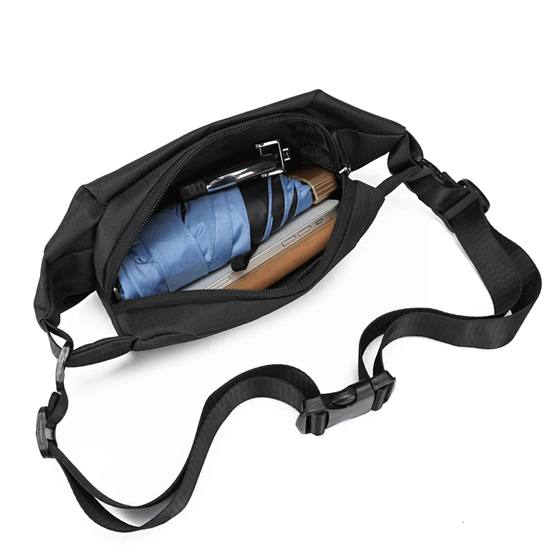 Men's Waterproof Running Waist Bag – Minimalist & Stylish