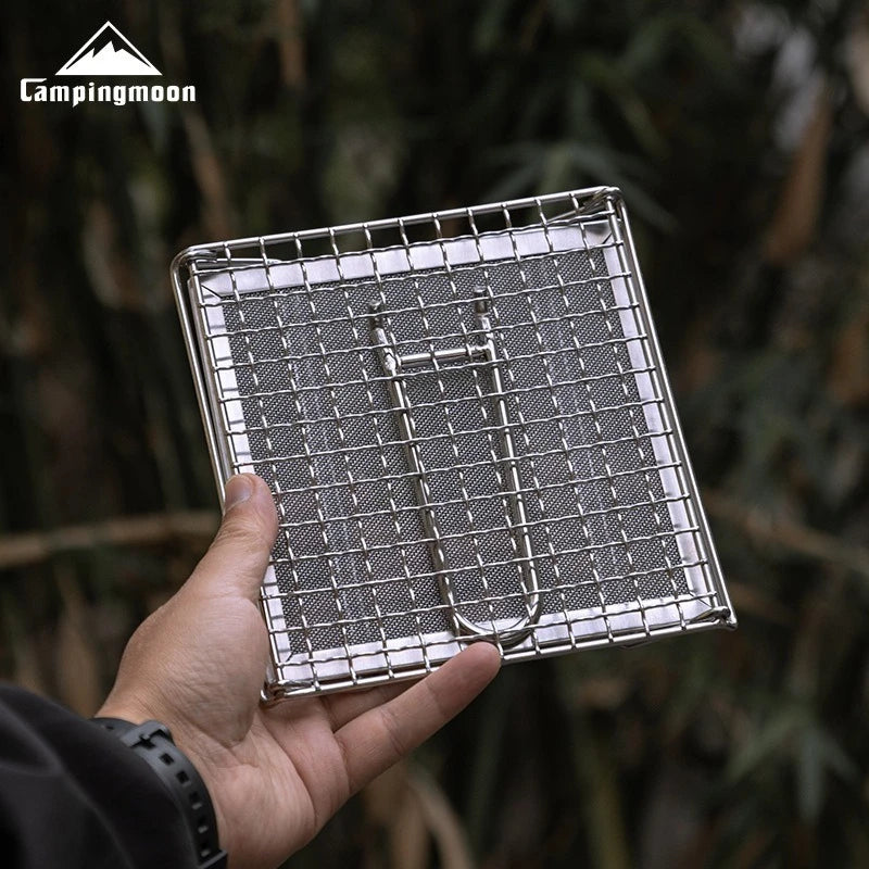 Portable Camping Toast Grill Rack for Easy Campfire Cooking