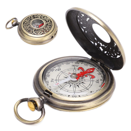 Portable Brass Compass – Accurate Outdoor Navigation Tool