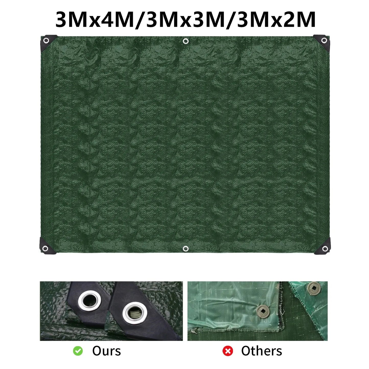 Waterproof Tarpaulin Tarp for All-Weather Protection