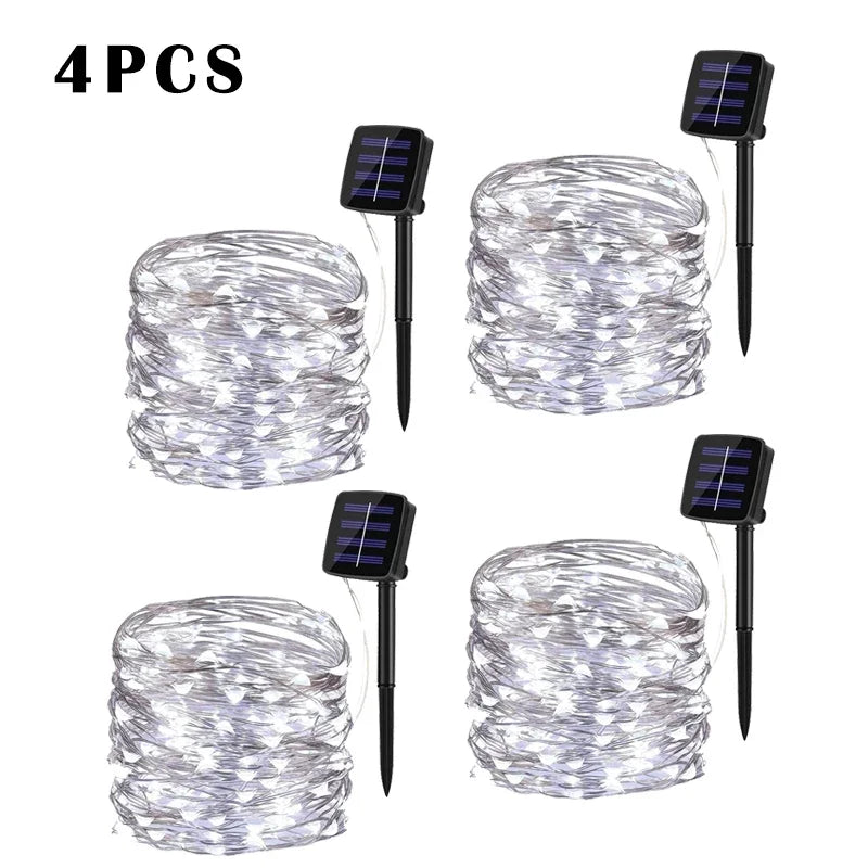 Solar Fairy String Lights for Garden & Outdoor Décor
