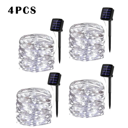 Solar Fairy String Lights for Garden & Outdoor Décor