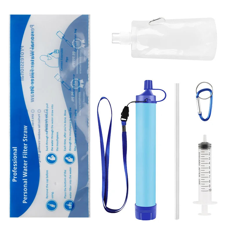 Personal Water Filter for Camping & Emergency Hydration