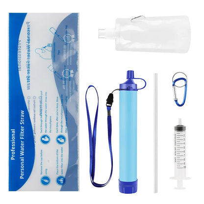 Personal Water Filter for Camping & Emergency Hydration