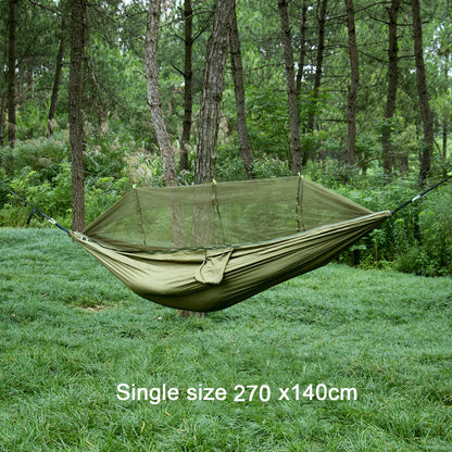 Camping Hammock with Mosquito Net – Portable & Breathable