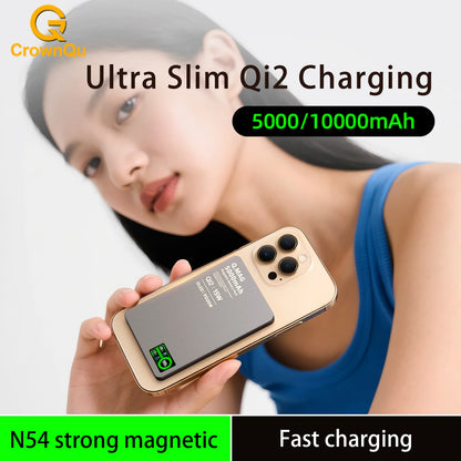Magnetic Wireless Power Bank Fast Charging 10000mAh