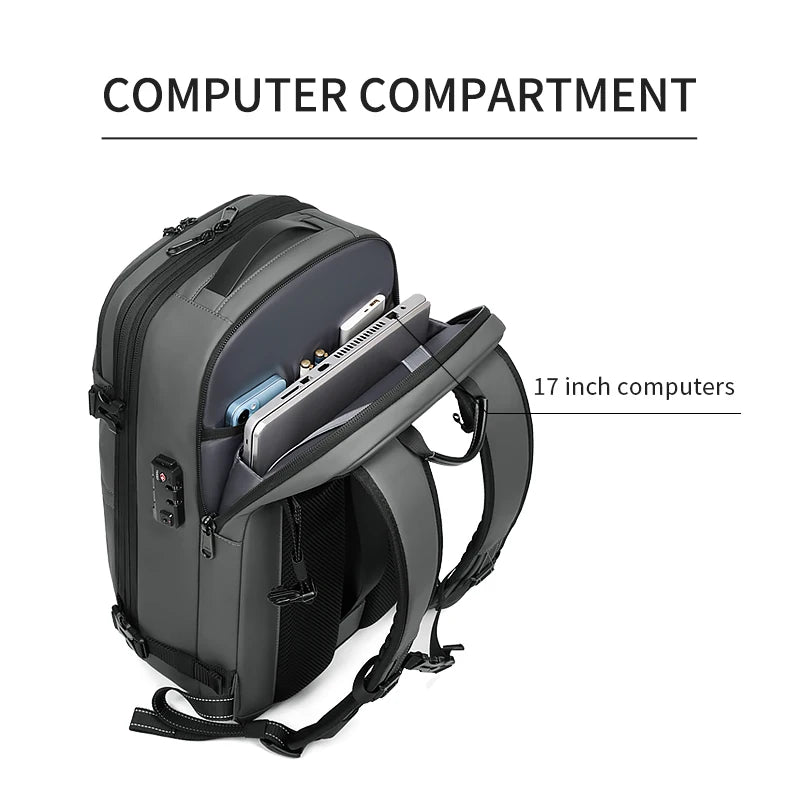 Vacuum Compression Backpack – Max Storage & Travel Smart