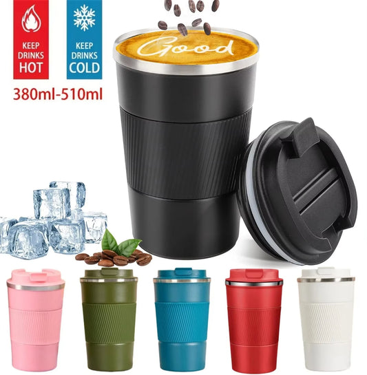 Stainless Steel Insulated Travel Mug – Leakproof & Portable