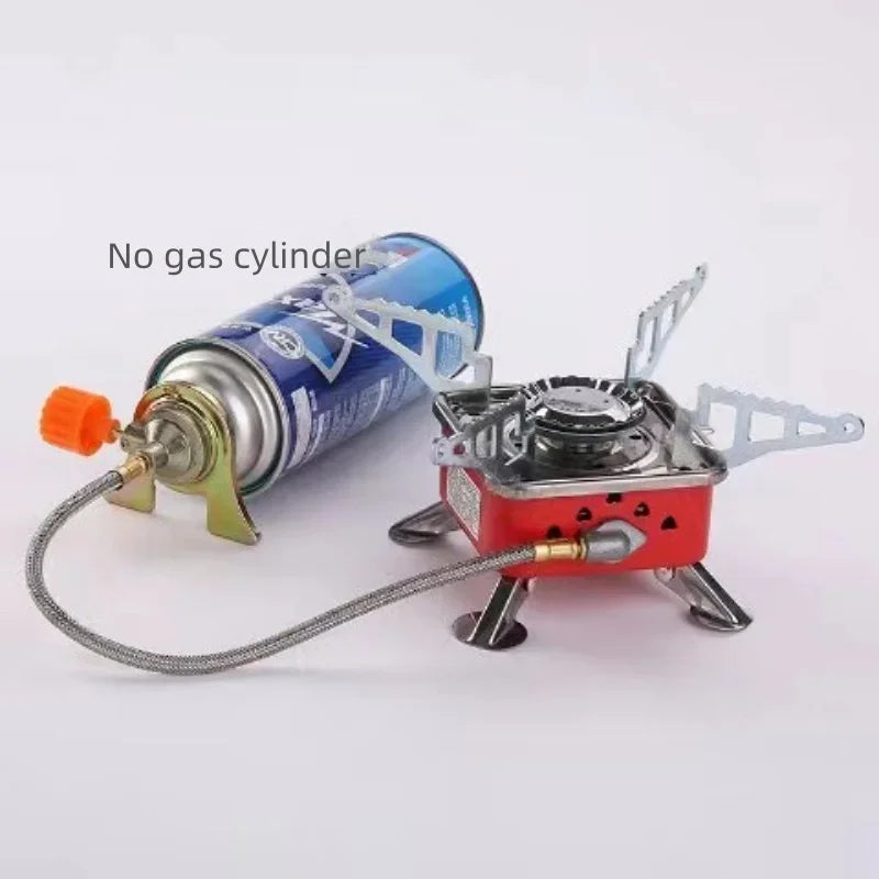 Portable Camping Gas Stove – Foldable & Windproof Burner