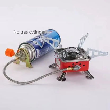 Portable Camping Gas Stove – Foldable & Windproof Burner
