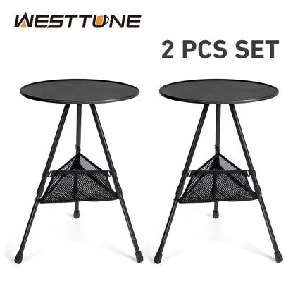 Ultralight Folding Camping Table with Adjustable Height