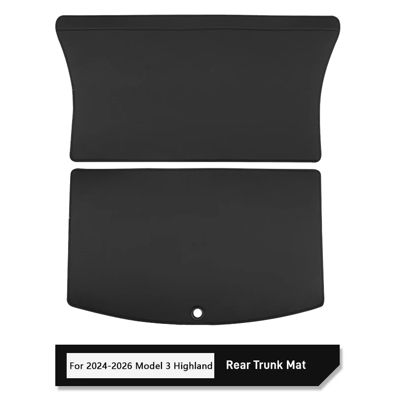 Tesla Model Y Model 3 Seat Back Protector All-Weather Mat