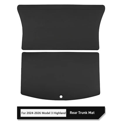 Tesla Model Y Model 3 Seat Back Protector All-Weather Mat