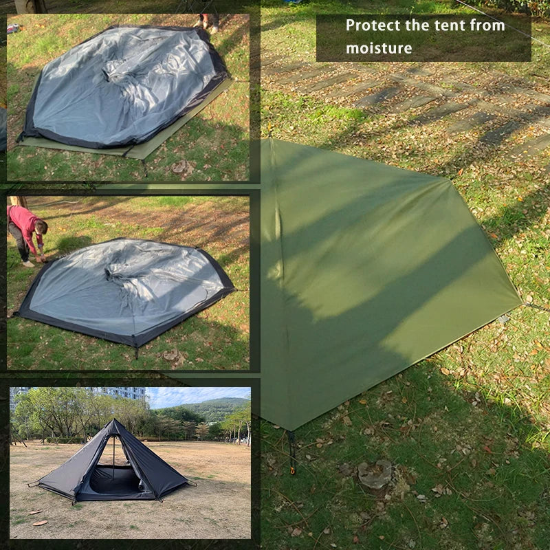 Large Waterproof Camping Mat – Hex/Octagon Picnic Tarp