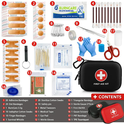 First Aid Kit – Complete Emergency Survival Bag