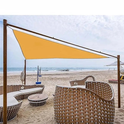 Triangle Sun Shade Sail Waterproof UV Protection Canopy