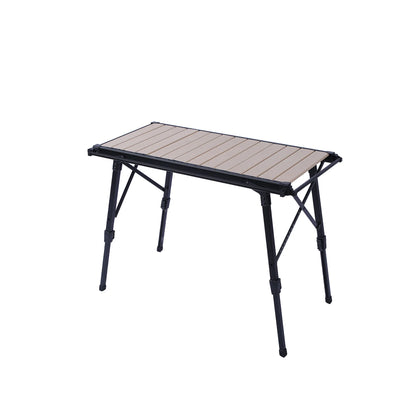 Adjustable Aluminum Folding Camping Table for Easy Outdoor Meals